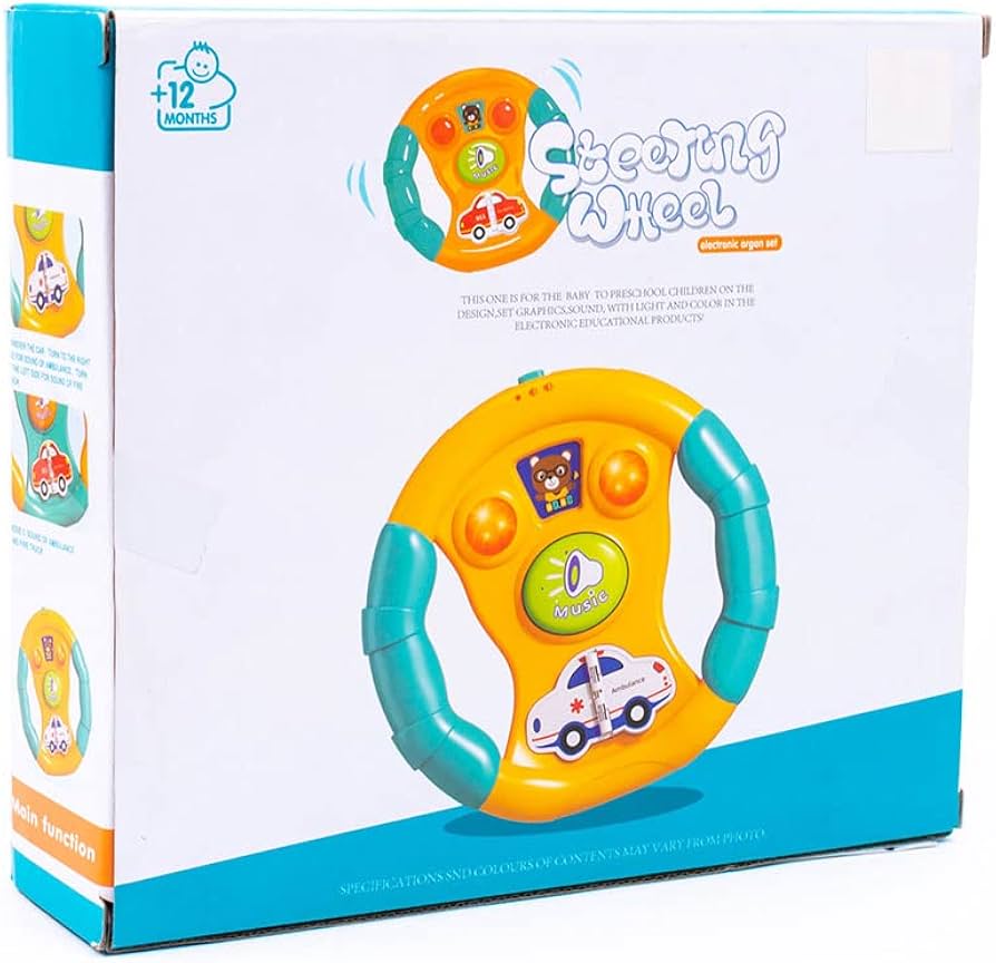 VOLANT MUSICAL ET LUMINEUX-ASST - Image 2