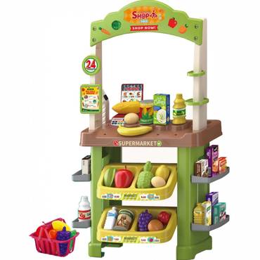 DINETTE SET SUPERMARCHE+ACCESSOIRES-32PCS-ELECTRIQUE - Image 4