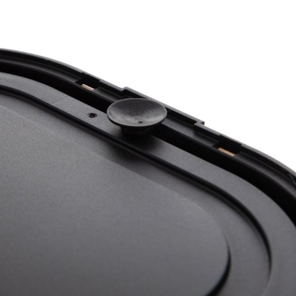 POUBELLE 6L EN METAL-RECTANGLE-BEIGE - Image 2