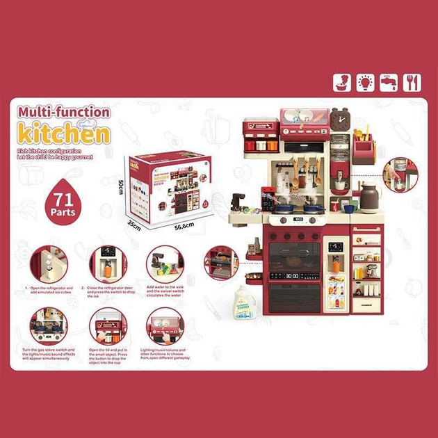 TABLE DE CUISINE MULTI-FONCTIONS-KITCHEN - Image 3