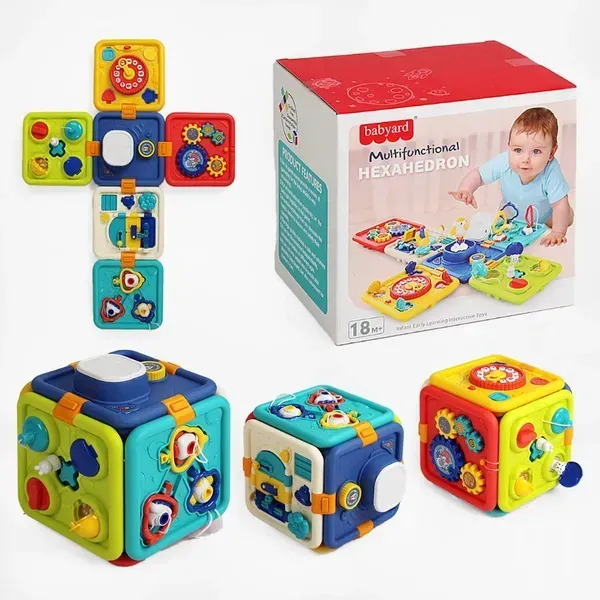 Jeu d'éveil 6 jouets détachables multifonction - Image 2