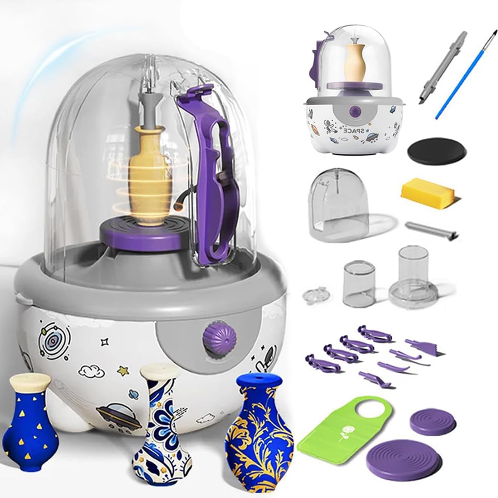 Jeu pottery machines kit de poterie miniature+8ans - Image 5