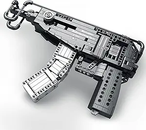BLOC DE CONSTRUCTION-566PCS-MITRAILLETTE SCORPION