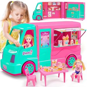 CAMION A GLACE+POUPEE-21PCS