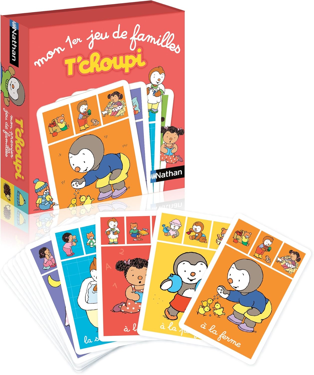 JEU EDUCATIF MON PREMIER JEU DE FAMILLES-T'CHOUPI+3ANS