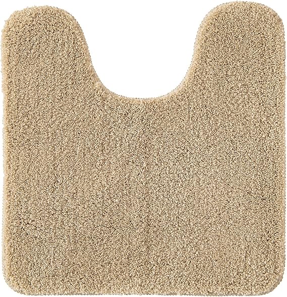 TAPIS CONTOUR WC-45X50CM-DESSOUS LATEX-TAUPE - Image 3