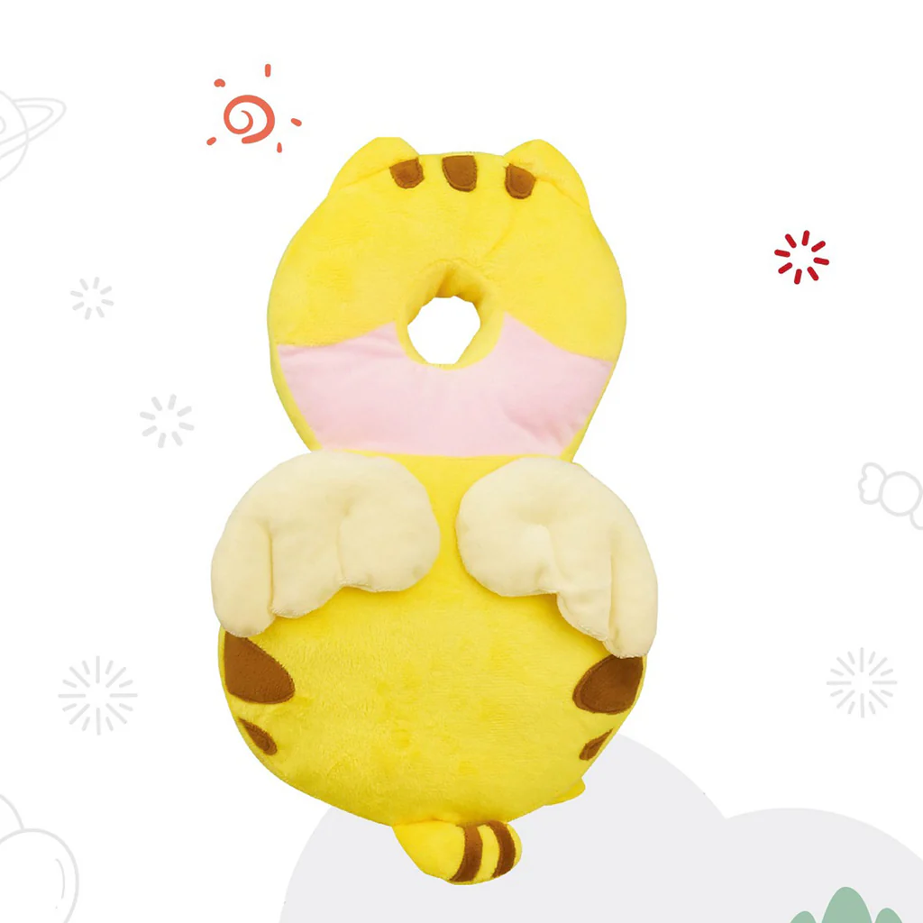 Coussin de tête pour bebe-30cm-elephant/tigre - Image 5