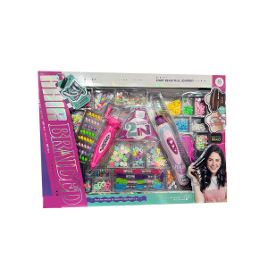 Jeu hair brander 2en1 kit de tresseage de cheveux