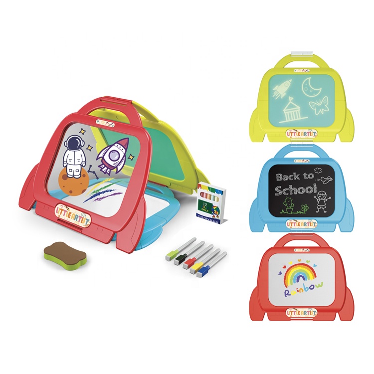 Tableau artiste+ accessoires 4en1-14pcs - Image 4