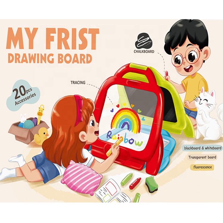 Tableau artiste+ accessoires 4en1-14pcs - Image 3