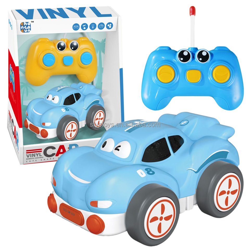Voiture r/c vinyl car 3 modes son/lumière + 18mois