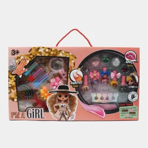 Coffret manicure et cosmétique enfant I'm a girl