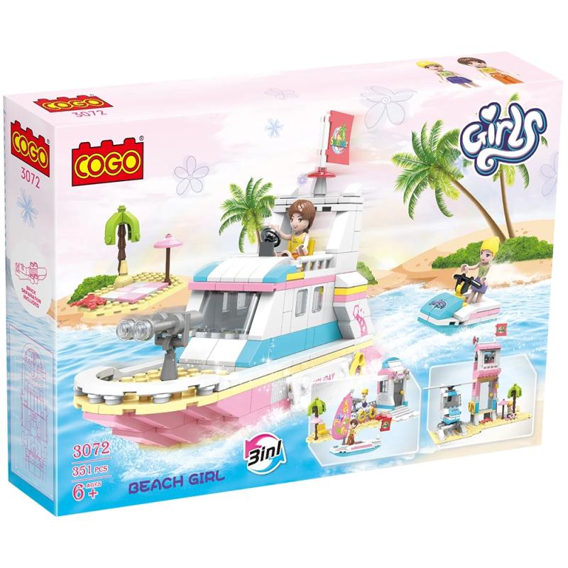 BLOC DE CONSTRUCTION-351PCS-MERRY DAY-3EN1