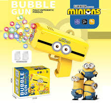 Pistolet a bulles minion et stitch