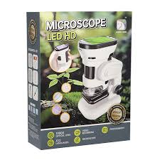 Microscope électrique avec led