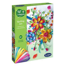Jeu Quilling art au cœur des fleurs+8ans - Image 5