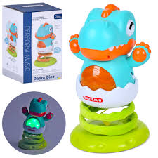 Jeu d'éveil dinosaure électrique-bleu