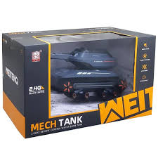 Char mech tank r/c avec fonction de bombe a eau