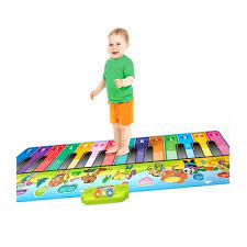 Tapis piano musical éducatif -180x72cm-2x8+3ans