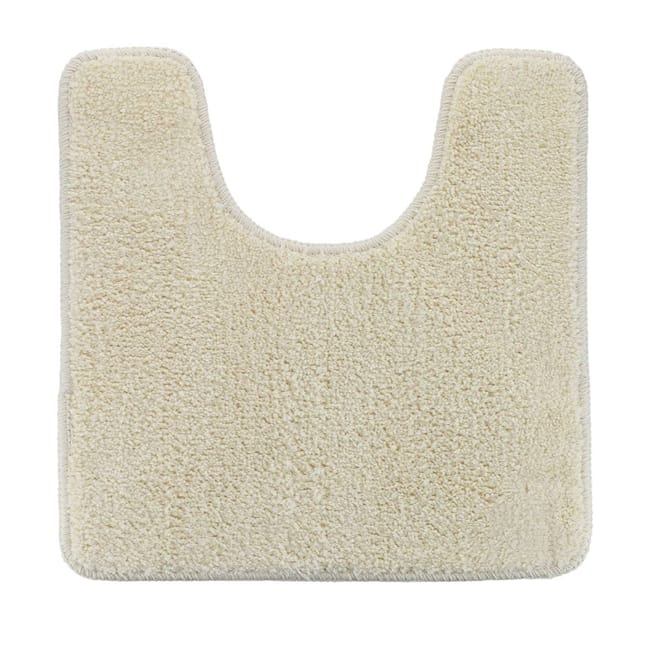 TAPIS CONTOUR WC-45X50CM-EN MICROFIBRE-LATEX NATUREL - Image 3