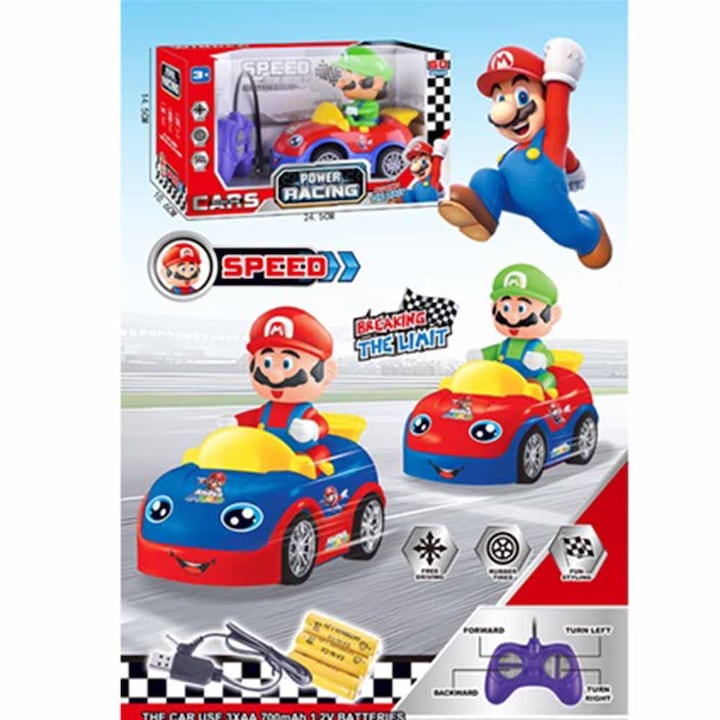 VOITURE R/C SUPER MARIO-2X36 - Image 3
