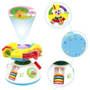 Volant musical 2en1 + projection-2x9