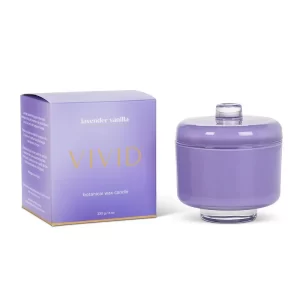 BOUGIE PARFUMEE 230G LAVANDE ET VANILLE