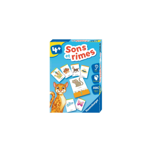 Jeu éducatif sons et rimes +4 ans