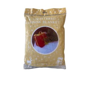 Noel tapis de neige-92x92cm-blanc