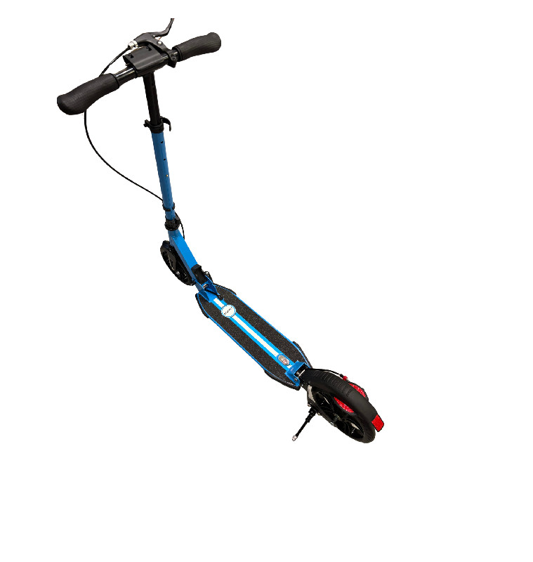 Trottinette 2 roues en metal-98x96x13cm -noir