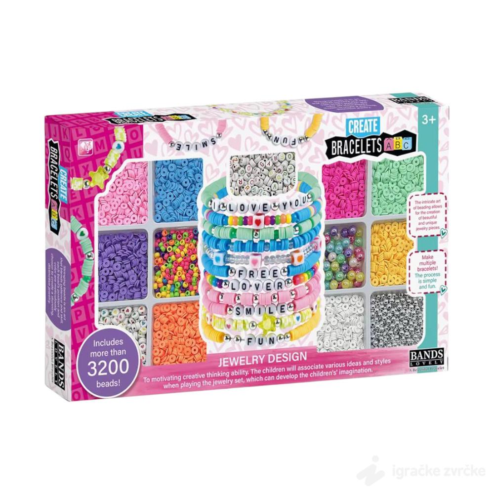 Kit bracelet a confectionner-3200pcs
