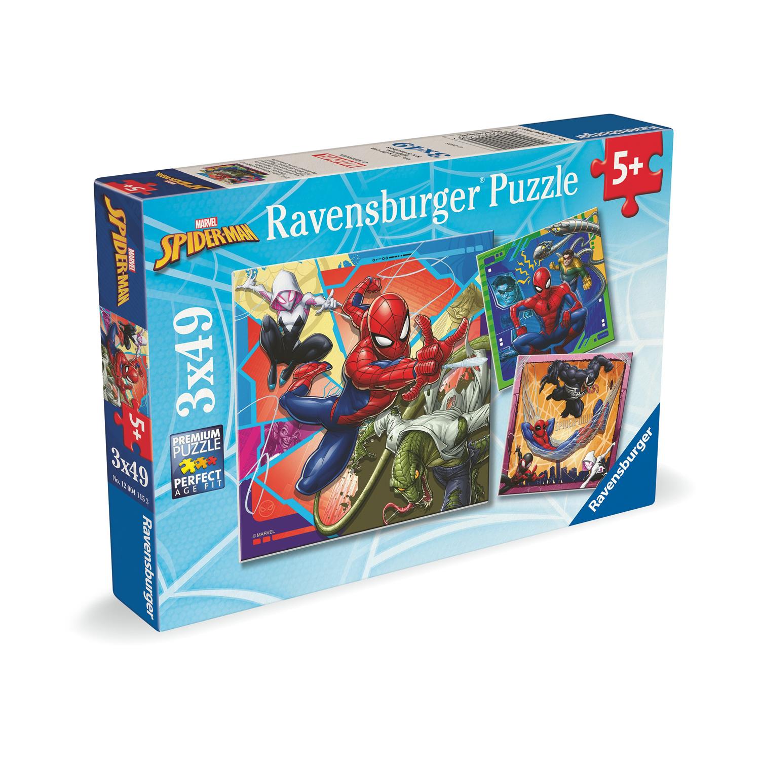 Puzzle 3x49pcs-spiderman attaque speciale+5ans - Image 6