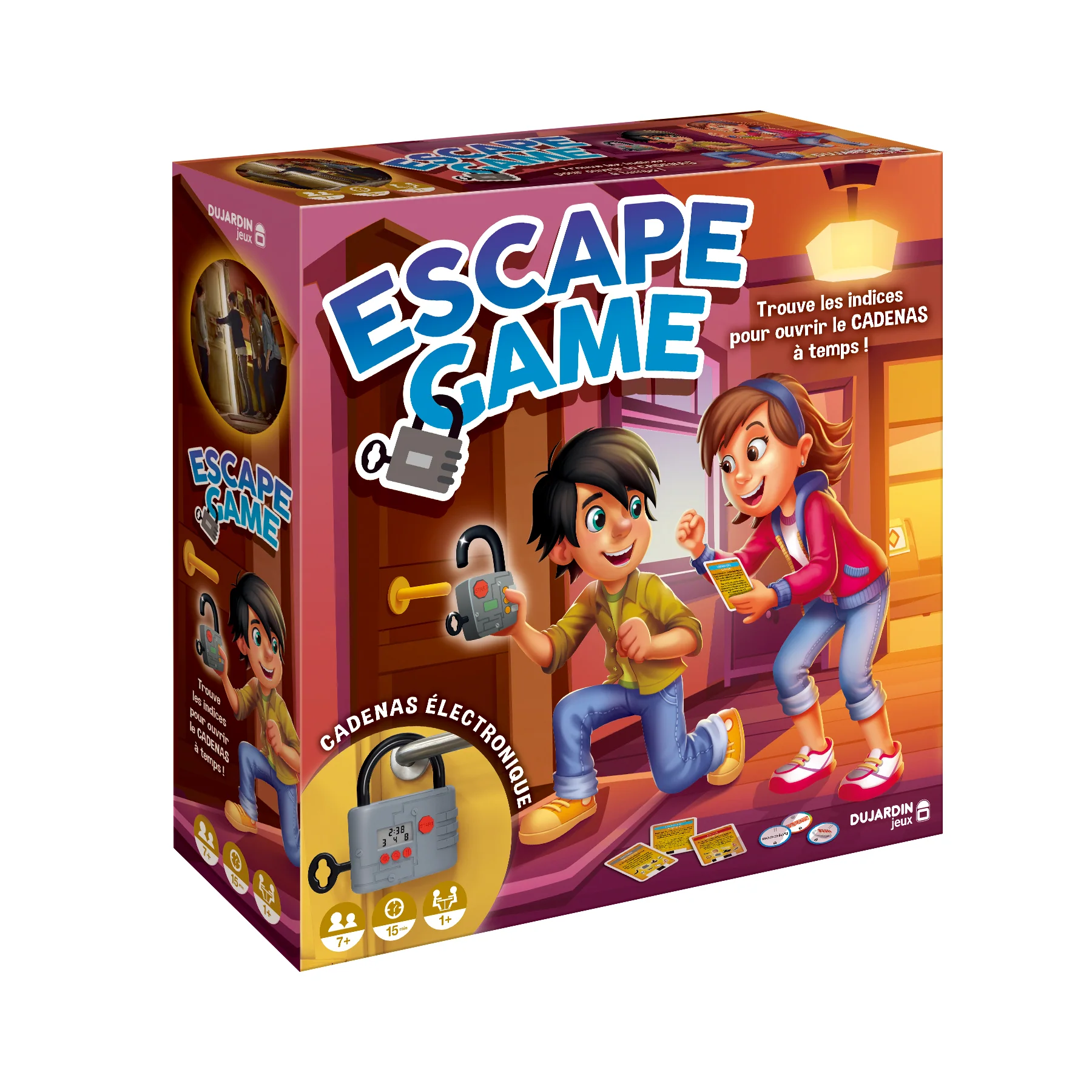 Jeu escape Game cadenas électronique+7ans - Image 5