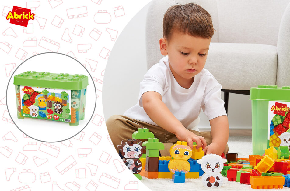 BLOC DE CONSTRUCTION-150PCS-FERME-VERT - Image 4