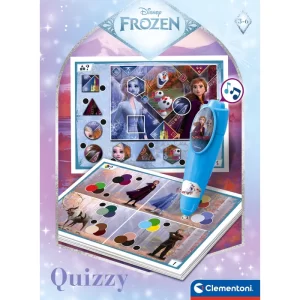 Clementoni Disney frozen quizzy 24 activités educatives-3-6ans