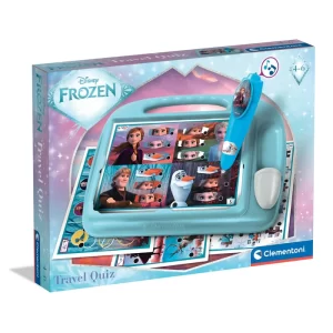 CLEMENTONI-PUPITRE EDUCATIFFROZEN TRAVEL QUIZ+4ANS