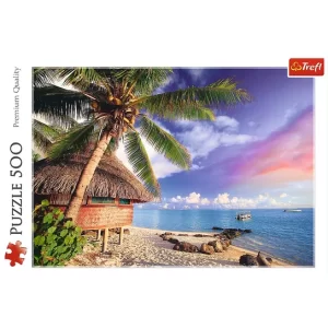 Puzzle-500pcs-l'ile de bora- bora