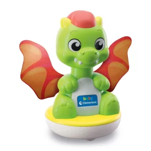 CLEMENTONI-BABY SPIN AND DREAM LICORNES-DRAGONS+9MOIS