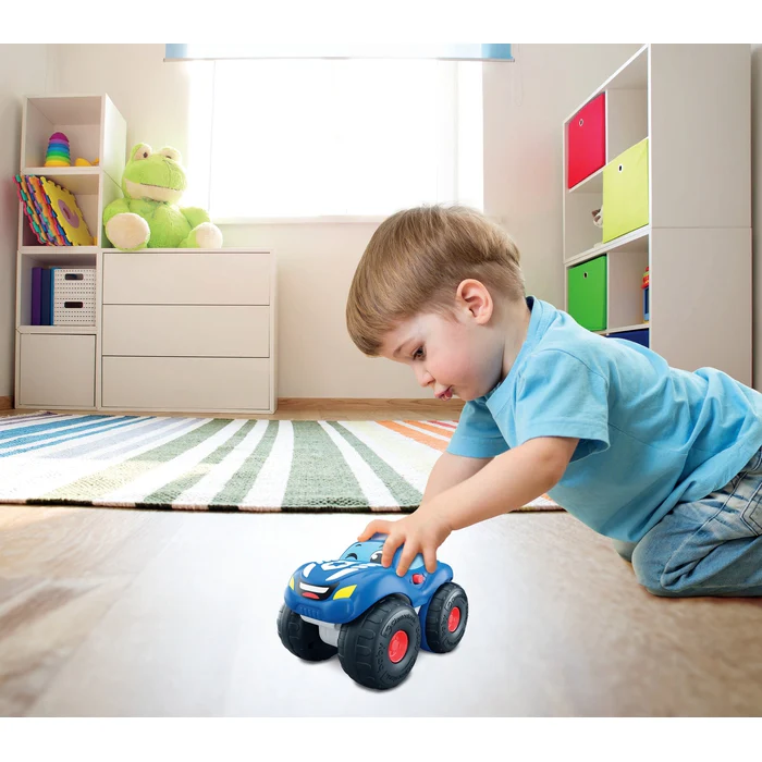 Clementoni baby voiture a friction Roger, police car-1-4ans - Image 2