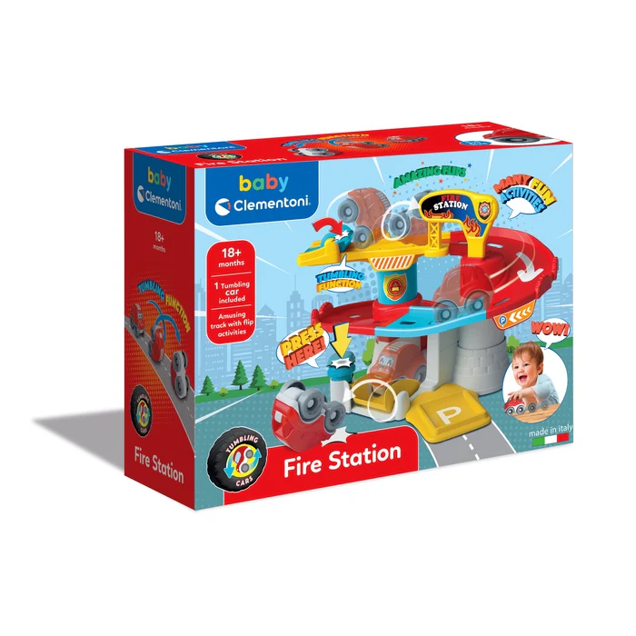 CLEMENTONI-BABY LA CASERNE DES POMPIERS+18MOIS
