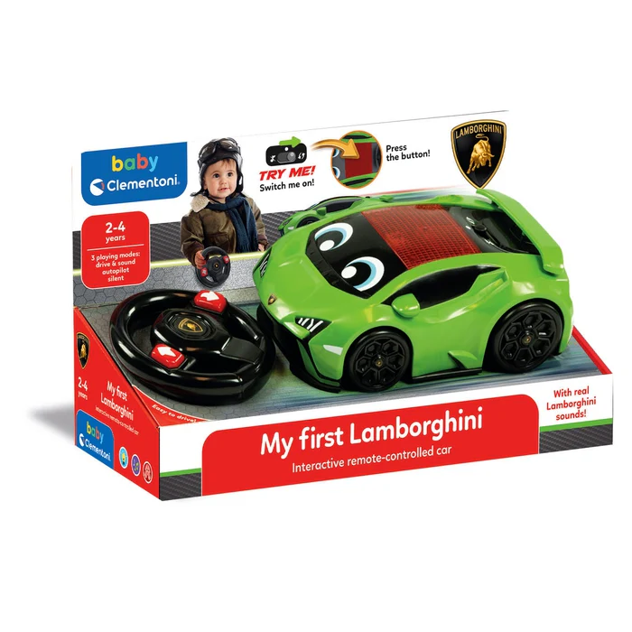 CLEMENTONI-BABY MA PREMIERE LAMBORGHINI R/C+2ANS