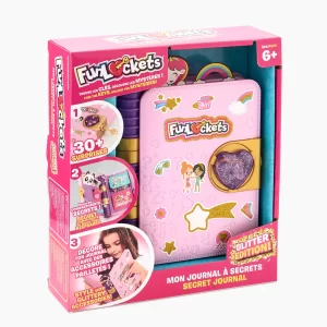 MON JOURNAL A SECRETS  EDITION PAILLETEE+6ANS