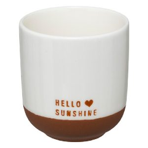 Tasse a café en porcelaine-10cl-blanc-imprime ASST