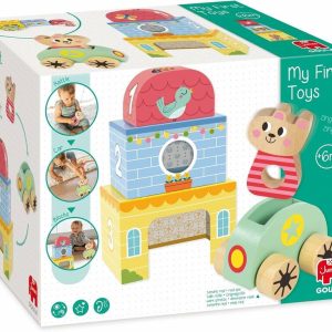 MES PREMIERS JOUETS EN BOIS-HOCHET ET VOITURE+6MOIS