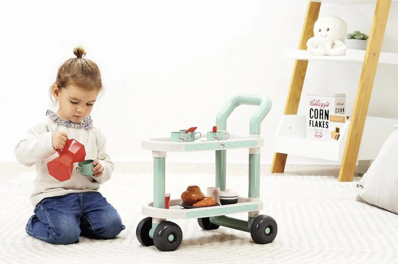 Dinette set desserte pour petit dejeuner +accessoires-22pcs - Image 6