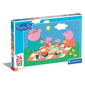 Clementoni puzzle-24pcs-maxi peppa pig+3ans