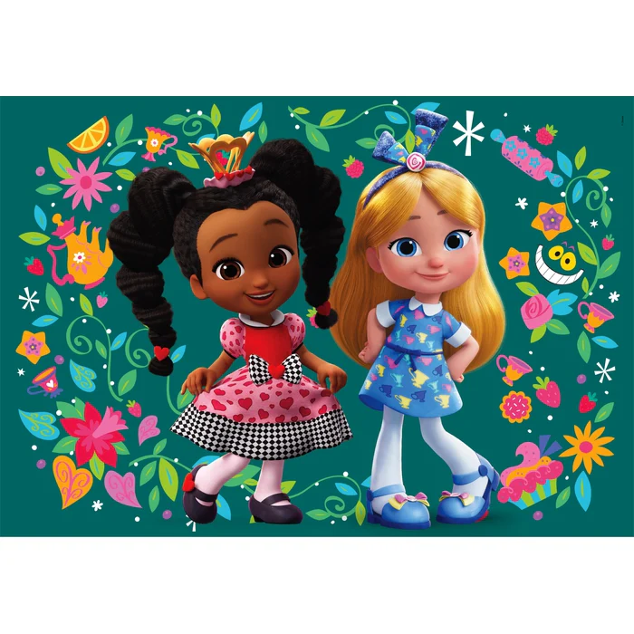 Clementoni puzzle-2x60pcs-alice's Wonder land bakery +4ans - Image 6