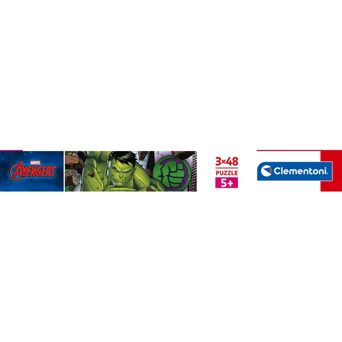 Clementoni puzzle-3x48pcs-square Avengers marvel+5ans - Image 4