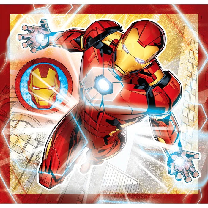 Clementoni puzzle-3x48pcs-square Avengers marvel+5ans - Image 3