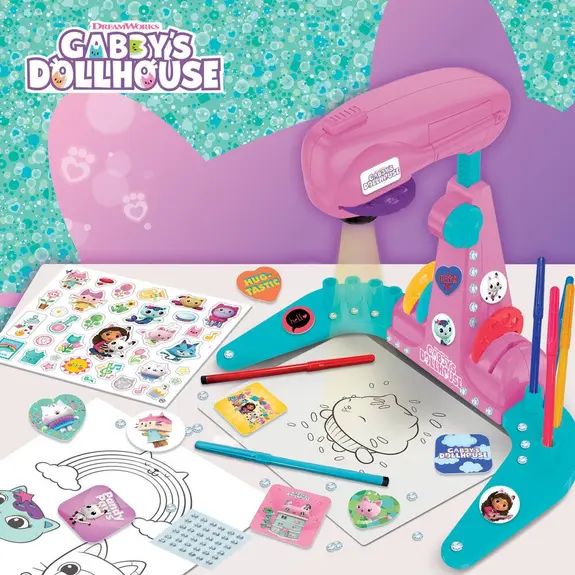 Jeu éducatif gabby's Doll house projecteur a dessiner 32 images +4ans - Image 5